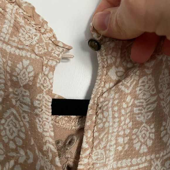 Maurices Embroidered Yoke High Neck Tank - Picture 4 of 7